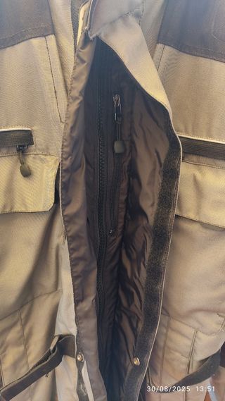 Chaqueta moto hombre L