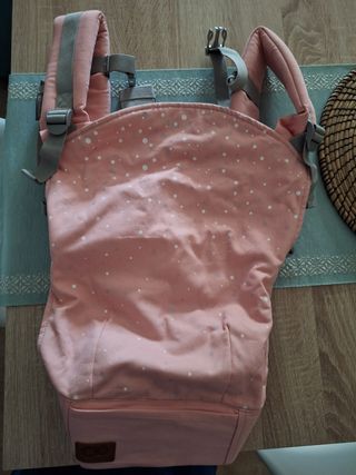 Mochila portabebés - Rosa
