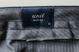 2 Pantalones vestir azul marino [182]