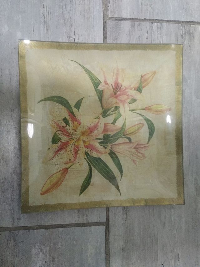 Plato decoración cerámica más regalo