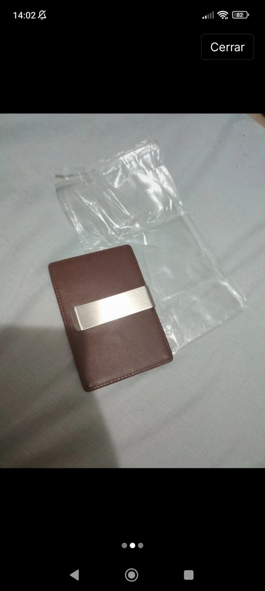 Cartera Kirin marrón