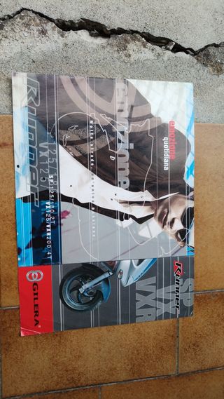 Depliant Gilera Runner Sp VXR 125 180 200 2t/4t