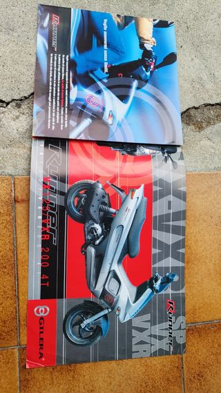 Depliant Gilera Runner Sp VXR 125 180 200 2t/4t