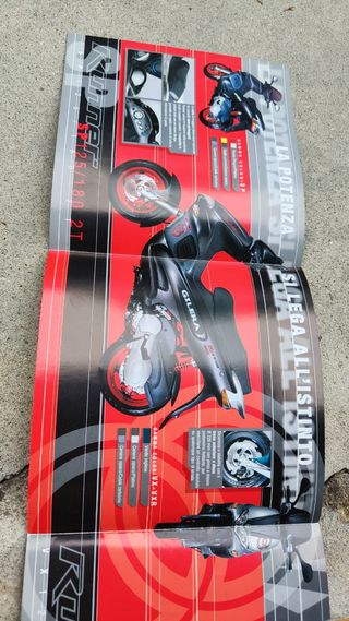 Depliant Gilera Runner Sp VXR 125 180 200 2t/4t
