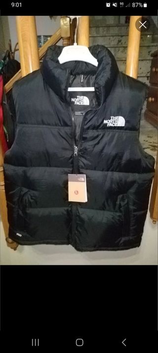 Chaleco N.Face negro talla L