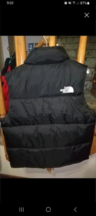 Chaleco N.Face negro talla L