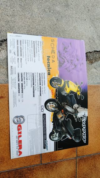 Depliant Gilera Runner 50 SP