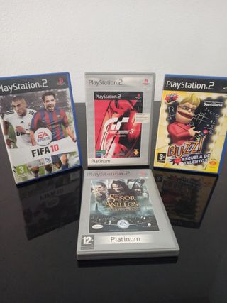 PS2 (PlayStation 2) + juegos