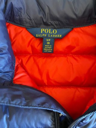 Plumifero Polo Ralph Lauren niño. talla 8 años