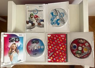 Nintendo Wii blanca original + accesorios 