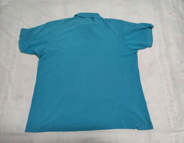 Polo Lacoste azul - Talla XXL