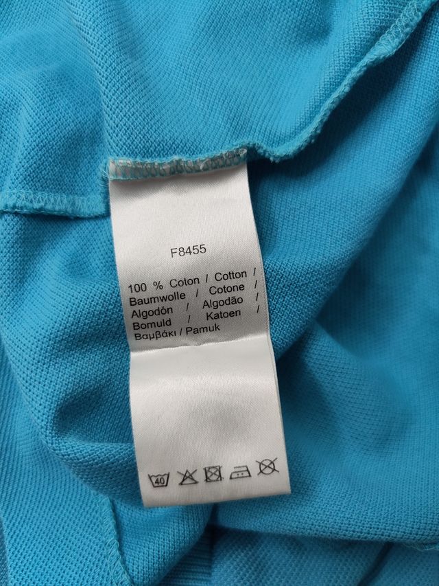 Polo Lacoste azul - Talla XXL