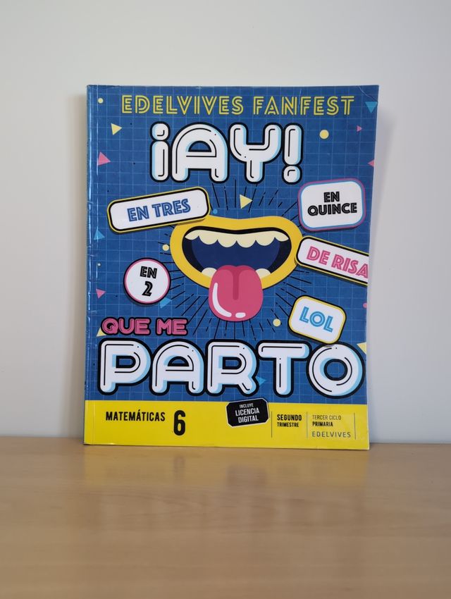 Libro Matemáticas Edelvivies 6