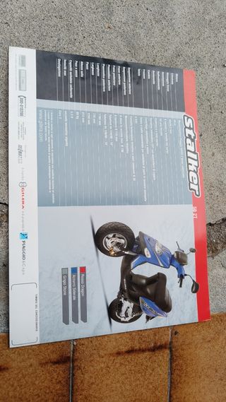 Dépliant Gilera Stalker 50 2T Explorer