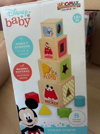 Torre cubos Disney Baby (8 piezas)