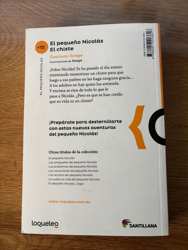 El pequeño Nicolás. El chiste