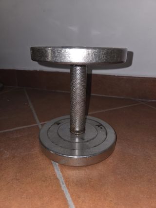 Banco musculación +mancuernas
