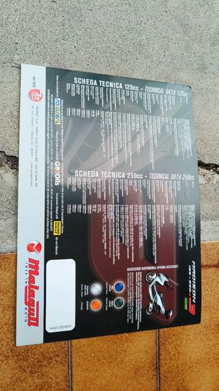 Depliant Malaguti Madison 125-250