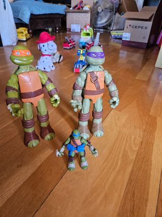 3 Tortugas Ninja Mutantes