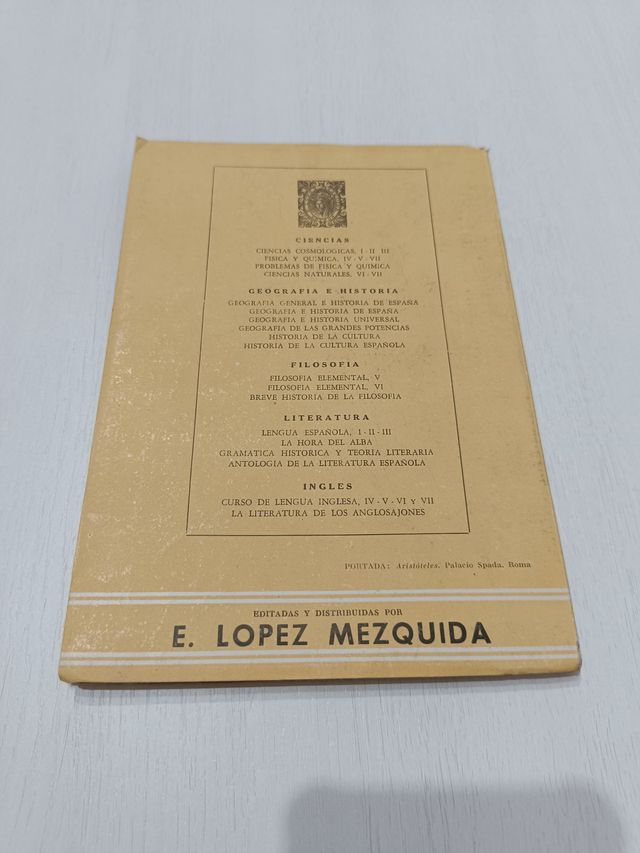 filosofia elemental. V. GENOVES. 1946