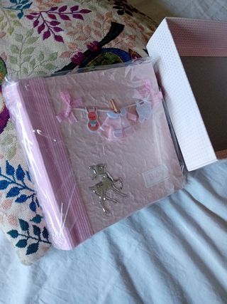 Álbum Bebê Menina - Prata 925