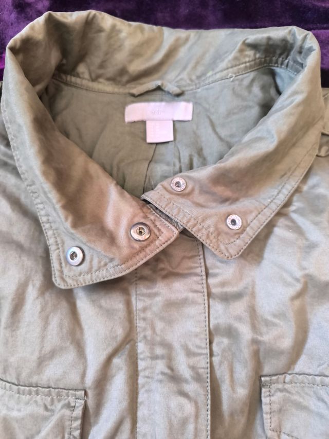 Chaqueta militar H&M talla 54 verde oliva unisex