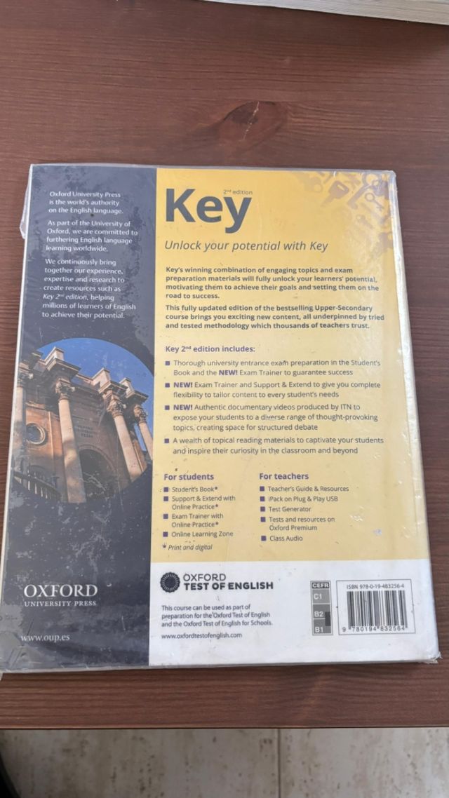 Key to Bachillerato 1. Student's Book. 2 Edition