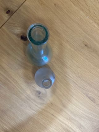 2 Ampolle vetro - Decorazione
