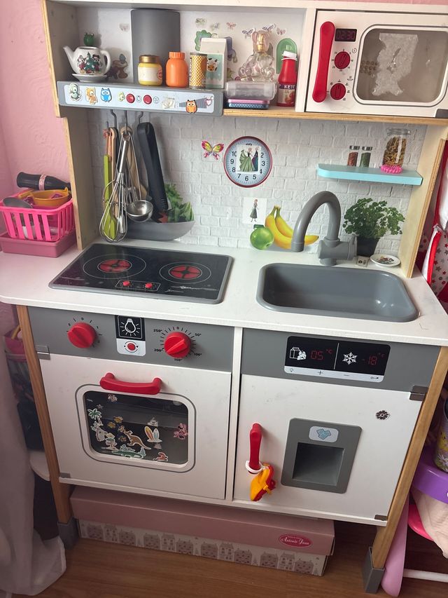 Cocina juguete infantil de madera