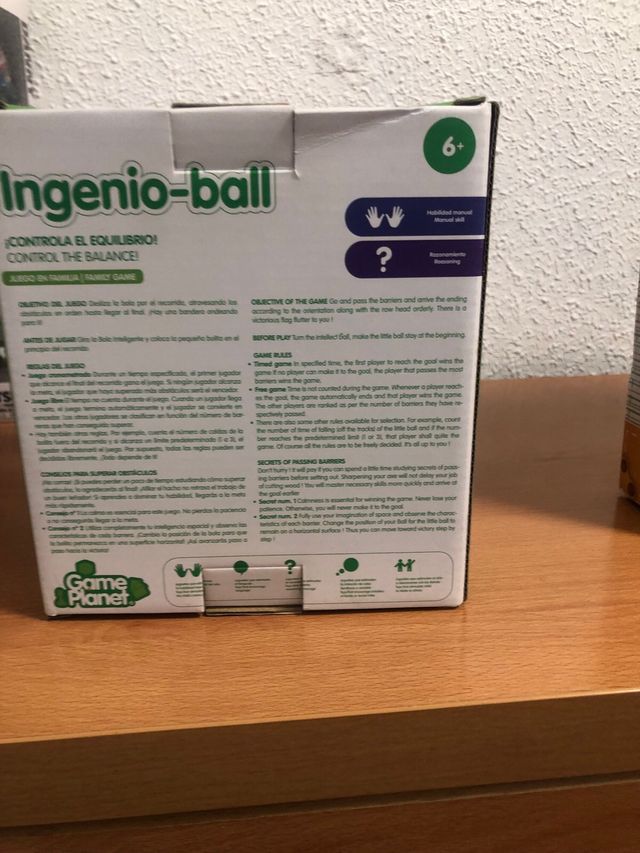 Ingenio-ball: Juego de equilibrio