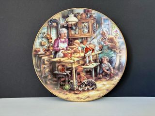 🇩🇪 Plato coleccionista numerado porcelana