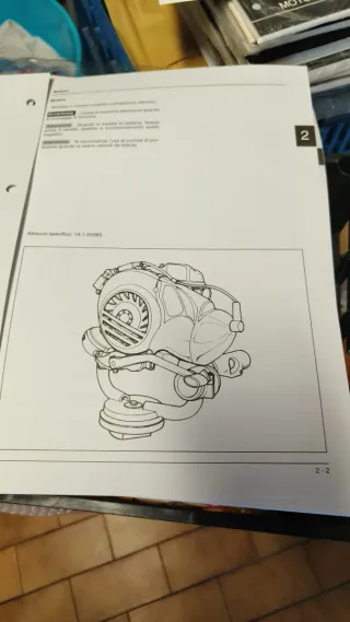 Manuale officina Piaggio motori a marce