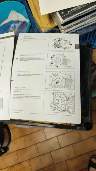 Manuale officina Piaggio motori a marce