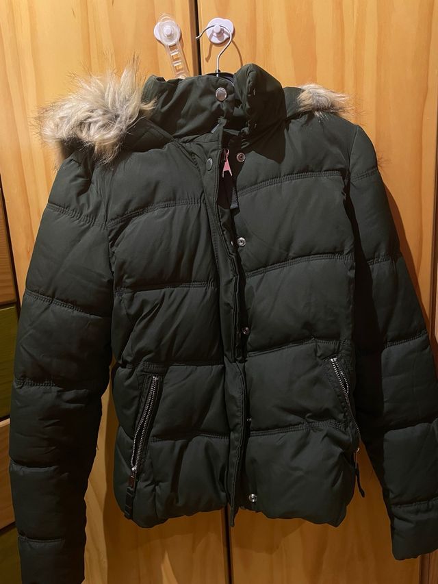 Chaqueta acolchada verde - talla M