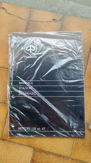 Manuale officina Piaggio 125cc 4T