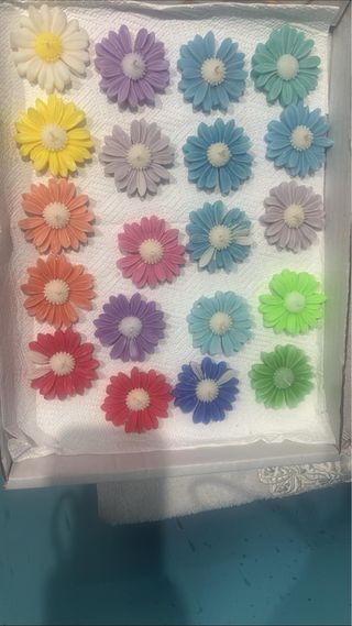 20 Candele a forma di margherita