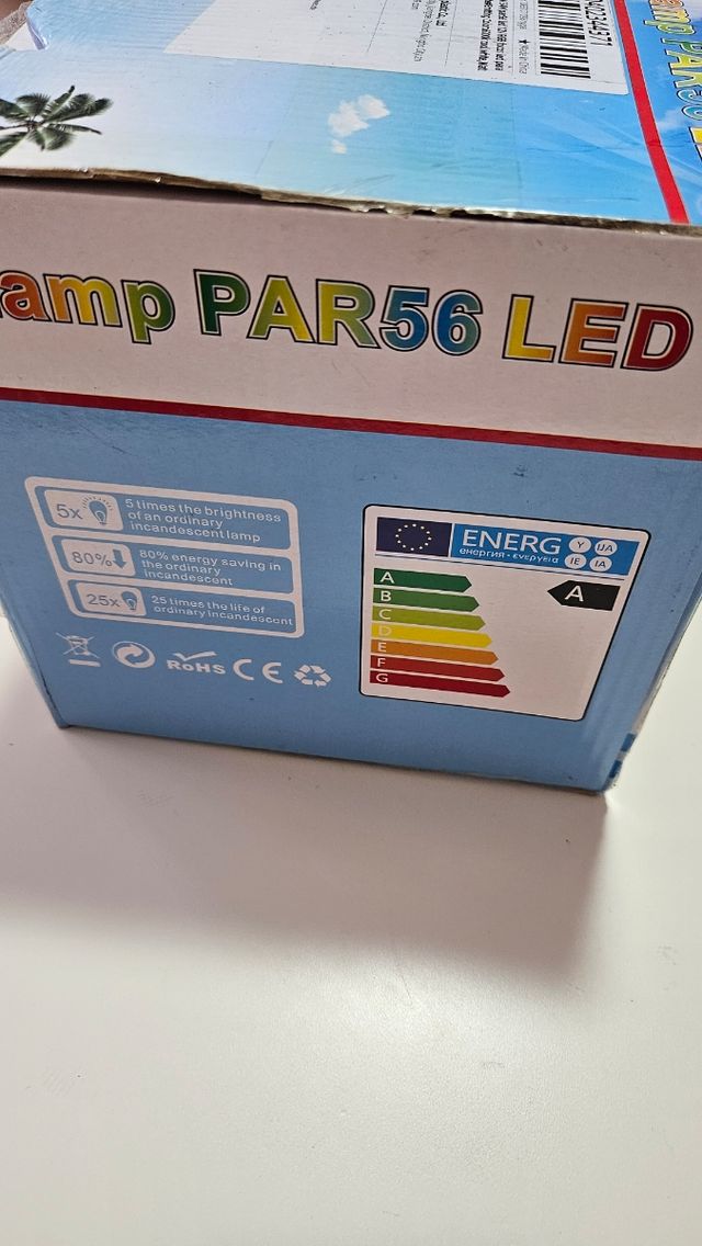 Lampada LED PAR56 per piscina IP68/12V