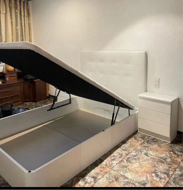 Canapé abatible blanco