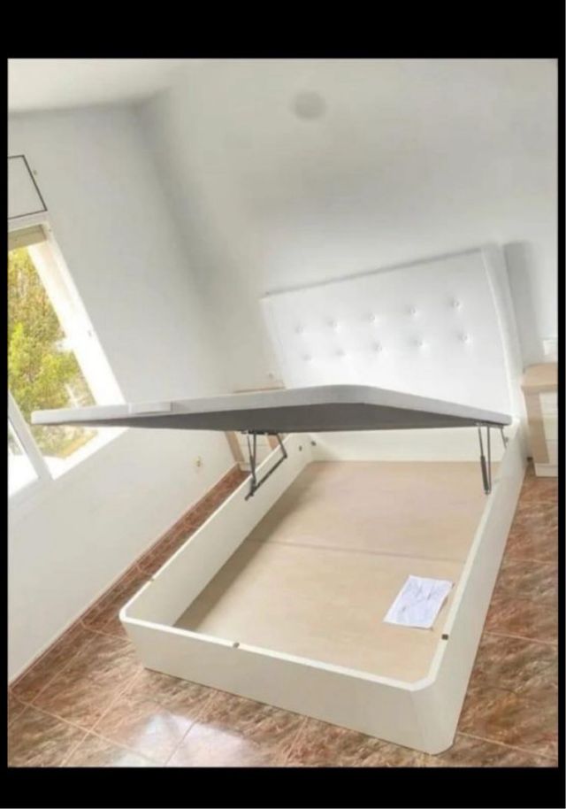 Canapé abatible blanco