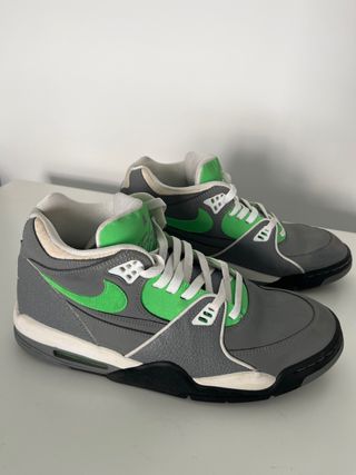 Nike Air Flight Gris-Verde