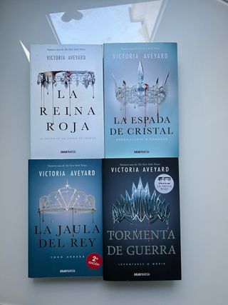 Saga libros completa de La reina roja