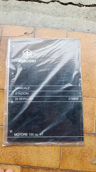 Manuale officina Piaggio 150cc 4T