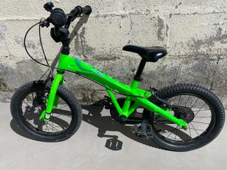 Bicicleta niño 16" verde