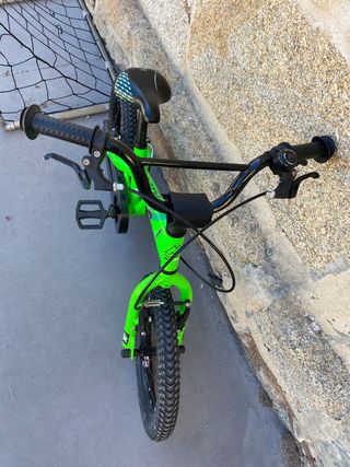 Bicicleta niño 16" verde