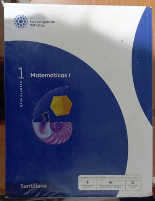 MATEMATICAS I 1BTO CONSTRUYENDO MUNDOS