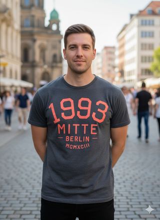 Camiseta gris Berlín 1993
