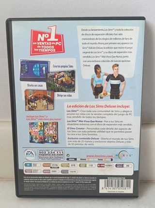Lote 3 Juegos Los Sims para PC.