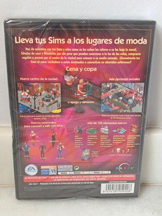Lote 3 Juegos Los Sims para PC.