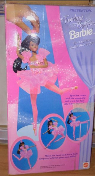Barbie Twirling Balerina African American 1995