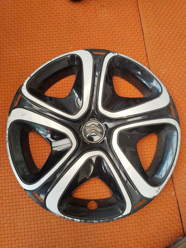 Tapacubo Citroën - Negro y Gris